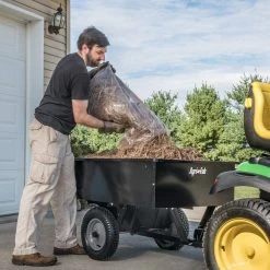 Agri-Fab 45-0101 340kg Utility Steel Tipping Trailer -Lawn Mower Shop 45 0101 lifestyle