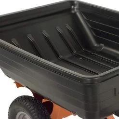 Agri-Fab 45-0533 10 Cubic Foot / 295kg Towed Poly Cart -Lawn Mower Shop 45 0533 lifestyle 7