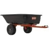 Agri-Fab 45-0552 317kg / 700lb Poly Tipping/Swivel Trailer -Lawn Mower Shop agri fab 45 0552 trailer