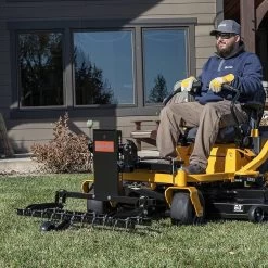 Agri-Fab 45-0597 Front-Mounted Dethatcher For Zero-Turn Ride-On Mowers 12 Agri-Fab 45-0597 Front-Mounted Dethatcher For Zero-Turn Ride-On Mowers -Lawn Mower Shop agri fab 45 0597 dethatcher lifestyle