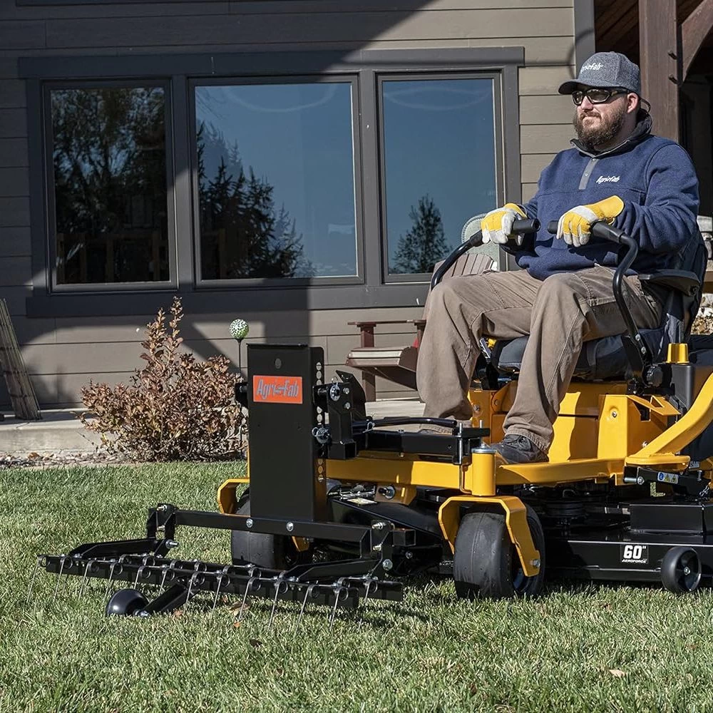 Agri-Fab 45-0597 Front-Mounted Dethatcher For Zero-Turn Ride-On Mowers 6 Agri-Fab 45-0597 Front-Mounted Dethatcher For Zero-Turn Ride-On Mowers - Image 4