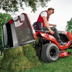 Solo By AL-KO T 22-105 HD-A V2 Premium Hydrostatic Rear Collect Lawn Tractor -Lawn Mower Shop al ko ak127712 empty