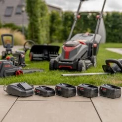 AL-KO TL 1820 18V Bosch Home & Garden Compatible Cordless Tiller (Tool Only) -Lawn Mower Shop al ko bosch 18v hg compatible lifestyle 1 1 1 1 2 2 2 1 1