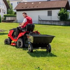 AL-KO CT 400 Premium 400kg Heavy Combi Push/Tow Trailer -Lawn Mower Shop al ko ct400 trailer lifestyle 2