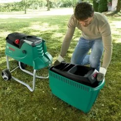 Bosch AXT 25 TC Electric Shredder -Lawn Mower Shop bosch axt25tc shredder lifestyle 4