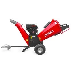Cobra CHIP700L 4" Towable Petrol Wood Chipper (Recoil Start) -Lawn Mower Shop cobra chip700l towed chipper
