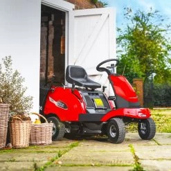 Cobra LT62HRL 24" Hydrostatic Rear Collect Ride-On Lawn Mower -Lawn Mower Shop cobra lt62hrl lifestyle