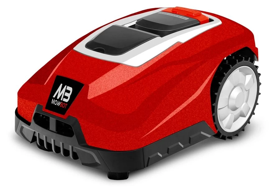 Cobra Mowbot 800 Robotic Lawn Mower - Metallic Red