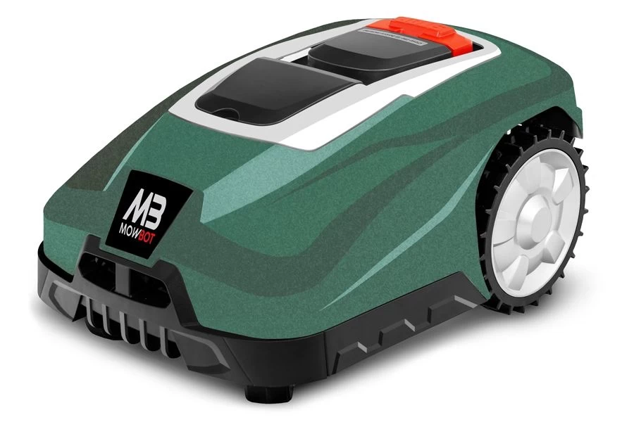 Cobra Mowbot 800 Robotic Lawn Mower - Metallic Green