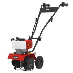 Cobra T24C Petrol Mini Tiller -Lawn Mower Shop cobra t24c tiller angle