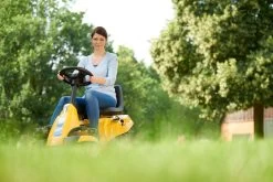 Cub Cadet LR1 MS76 Force Series 30"/76cm Side Discharge Transmatic Ride-On Mower -Lawn Mower Shop cub cadet minirider beauty