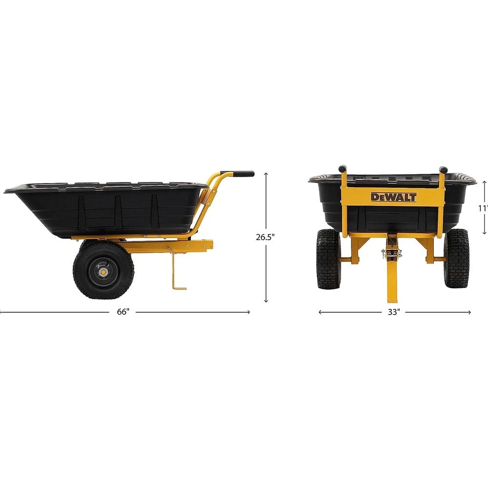 DeWalt DXTB0573 363kg/800lb Push/Tow Swivel/Dump Cart 4 DeWalt DXTB0573 363kg/800lb Push/Tow Swivel/Dump Cart - Image 2