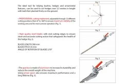 Oleo-Mac Hedge Trimmer Attachment (26mm Split Shaft) -Lawn Mower Shop efco hedge trimmer attachment features
