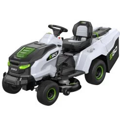 EGO Power+ T6 TR3801E-B 98cm 56V Battery-Powered Rear Collect Lawn Tractor -Lawn Mower Shop ego tr3801e b lawn tractor angle