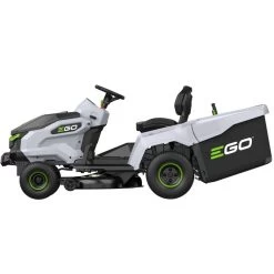 EGO Power+ T6 TR3801E-B 98cm 56V Battery-Powered Rear Collect Lawn Tractor -Lawn Mower Shop ego tr3801e b lawn tractor side