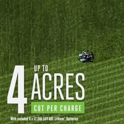 EGO Power+ Z6 ZT5201E-L 132cm 56V Battery-Powered Zero-Turn Ride-On Mower (Bundle Builder) -Lawn Mower Shop ego z6 52in feature 3 1