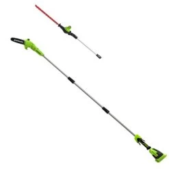 GreenWorks GD40PSHK4 Brushless 40V Multi Tool (with 4Ah Battery & 2A Charger) -Lawn Mower Shop greenworks gd40psh new 3 1