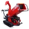 GTM Professional GTS1300RG15 10cm Crawler Wood Chipper (Manual Start) -Lawn Mower Shop gtm gts1300 on caterpillar tracks 1