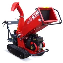 GTM Professional GTS1300RG15 10cm Crawler Wood Chipper (Manual Start)