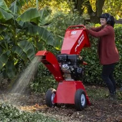 GTM Professional GTS750 7cm Wood Chipper -Lawn Mower Shop gtm gts750 chipper lifestyle 2