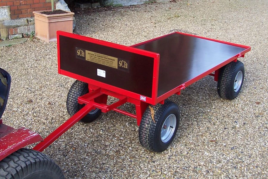 SCH GWT415 760kg Heavy Duty Four-Wheel Timber Trailer 4 SCH GWT415 760kg Heavy Duty Four-Wheel Timber Trailer - Image 2