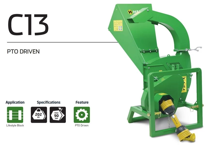 Hansa C13 9cm PTO Driven Wood Chipper 6 Hansa C13 9cm PTO Driven Wood Chipper - Image 4