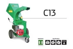 Hansa C13 9cm Petrol Garden Chipper -Lawn Mower Shop hansa c13 with features