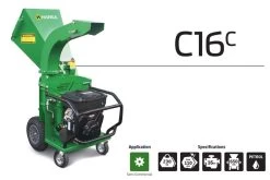 Hansa C16C 11cm Petrol Garden Chipper -Lawn Mower Shop hansa c16c chipper with specs