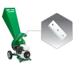 Hansa C5 6cm Petrol Garden Chipper -Lawn Mower Shop hansa c5 blade
