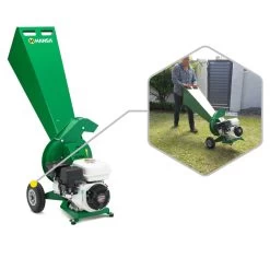 Hansa C5 6cm Petrol Garden Chipper -Lawn Mower Shop hansa c5 manoeuvrable