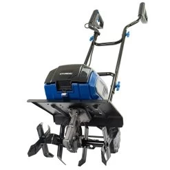 Hyundai HY2198 2 X 20V MAX (40V) Cordless Tiller (with 2 X 4Ah Batteries & Twin Charger) -Lawn Mower Shop hyundai hy2198 tiller beefy