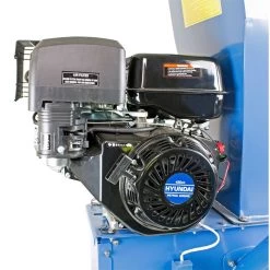 Hyundai HYCH1400 10.2cm Petrol Wood Chipper Shredder -Lawn Mower Shop hyundai hych1400 chipper shredder engine