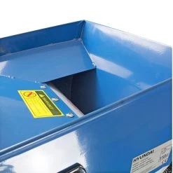 Hyundai HYCH700 7.6cm Petrol Wood Chipper Shredder -Lawn Mower Shop hyundai hych700 chipper infeed 2 2