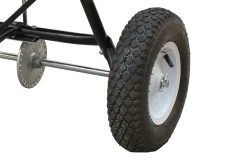 Lawnflite LTS125 56kg Towed Spreader -Lawn Mower Shop lawnflite lts125 wheel
