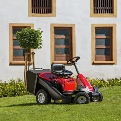 Lawnflite Smart MiniRider 60 RDE 24" Direct Collect Transmatic Ride-On Mower -Lawn Mower Shop lawnflite minirider 60rde lifestyle 2