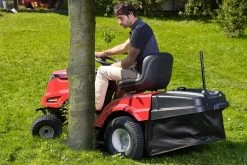 MTD Lawnflite Smart RN145 41" Direct Collect Transmatic Lawn Tractor -Lawn Mower Shop lawnflite rear discharge tight turn 2