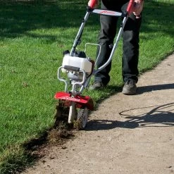 Mantis 3222 Tiller Border Edger Attachment 15 Mantis 3222 Tiller Border Edger Attachment -Lawn Mower Shop mantis 3222 border edger attachment lifestyle 1