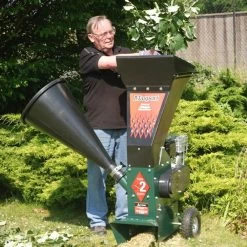 Masport 6.5XL Petrol Chipper/Shredder -Lawn Mower Shop masport 6.5xl chipper shredder lifestyle