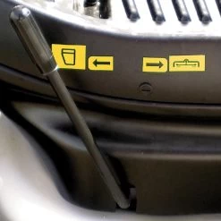 Oleo-Mac OM 106S/24 KH Hydrostatic Rear Collect Lawn Tractor -Lawn Mower Shop oleo mac om106s 16kh lawn tractor lever 1