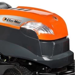 Oleo-Mac OM 84/14.5 KH Hydrostatic Rear Collect Lawn Tractor -Lawn Mower Shop om84 14.5kh bonnet