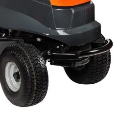Oleo-Mac OM 84/14.5 KH Hydrostatic Rear Collect Lawn Tractor -Lawn Mower Shop om84 14.5kh front wheels