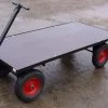 SCH FBT3 72" Long Four Wheel Flat Bed Trailer -Lawn Mower Shop sch fbt3 angle