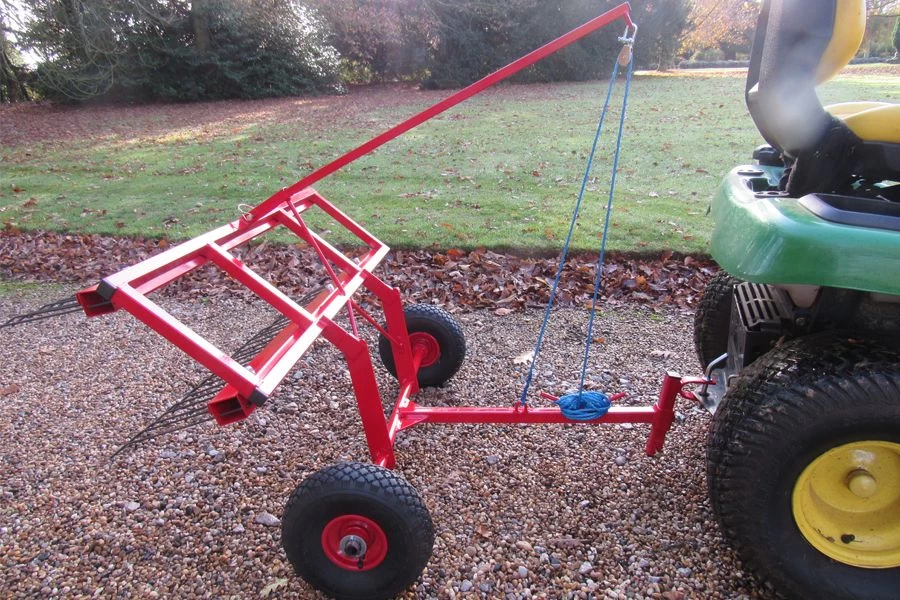 SCH PSR Towed Pea Shingle / Gravel Rake 4 SCH PSR Towed Pea Shingle / Gravel Rake - Image 2
