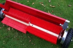 SCH TS98 36" Tow-Behind Sweeper With Rigid Plastic Hopper 11 SCH TS98 36" Tow-Behind Sweeper With Rigid Plastic Hopper -Lawn Mower Shop sch ts98 brushes