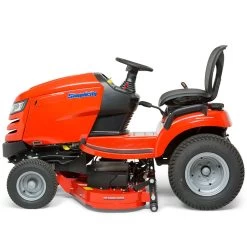Simplicity Broadmoor SYT410 122cm/48" Hydrostatic Side Discharge Lawn Tractor -Lawn Mower Shop simplicity broadmoor syt410 lawn tractor side 1
