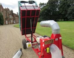 SCH Trailer Mounted Leaf Collection Unit TPSU 16 SCH Trailer Mounted Leaf Collection Unit TPSU -Lawn Mower Shop tpsu tipping 2